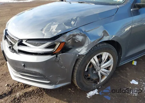 2017 Volkswagen Jetta 1.4T S from USA, damaged, VIN 3VW2B7AJ4HM279199